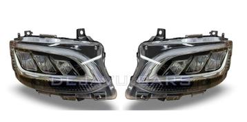 Volledig LED Koplampen voor Mercedes Benz Sprinter W907 W910 beschikbaar voor biedingen