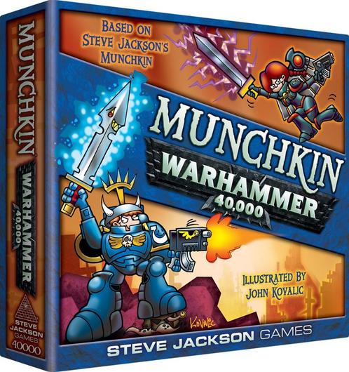 Munchkin - Warhammer 40k | Steve Jackson Games -, Hobby en Vrije tijd, Gezelschapsspellen | Kaartspellen, Nieuw, Verzenden