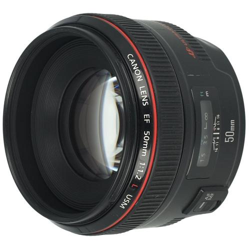 Canon EF 50mm F/1.2 L USM | Tweedehands (incl. BTW), Audio, Tv en Foto, Fotocamera's Digitaal, Gebruikt, Canon, Verzenden