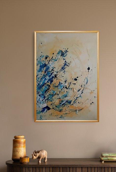 Claudia S. - Skies That Seek Each Other, Antiek en Kunst, Kunst | Schilderijen | Modern