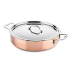 Ducq Koperen Braadpan - 28 cm, Huis en Inrichting, Keuken | Potten en Pannen, Verzenden, Nieuw