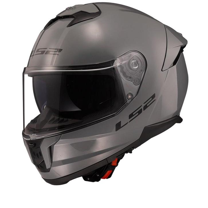 LS2 FF808 Stream II Solid Nardo Grijs 06 Full Integraalhelm, Motoren, Kleding | Motorhelmen, XXL, Nieuw met kaartje, Overige merken