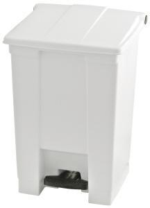 Step-On container, met pedaal 45 liter, Wit, Huis en Inrichting, Woonaccessoires | Prullenbakken, Verzenden