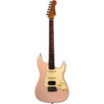 JET Guitars JS-400 Pink RW elektrische gitaar, Muziek en Instrumenten, Snaarinstrumenten | Gitaren | Elektrisch, Verzenden, Nieuw