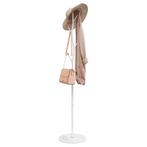 vidaXL Kapstok 177 cm gepoedercoat ijzer wit, Verzenden, Nieuw
