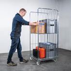 Aanbieding: Legbord rolcontainer 718x702 mm (lxb) verzinkt, Zakelijke goederen, Machines en Bouw | Keten en Containers