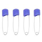 Fako Bijoux - 4 Veiligheidsspelden Met Beschermkap -, Sieraden, Tassen en Uiterlijk, Broches, Verzenden, Nieuw