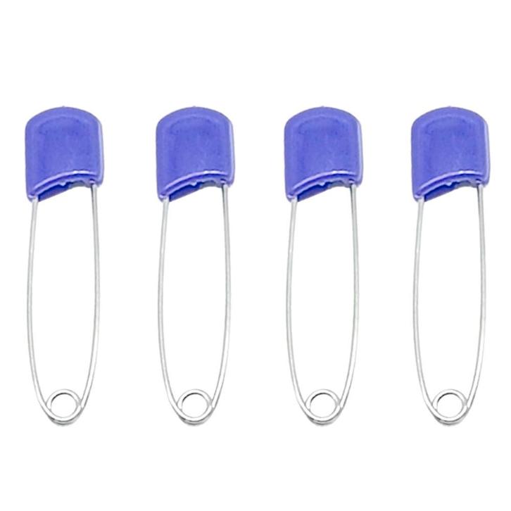 Fako Bijoux - 4 Veiligheidsspelden Met Beschermkap -, Sieraden, Tassen en Uiterlijk, Broches, Verzenden