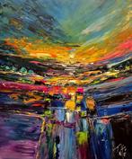 Laurent Pate (1970) - Space art horizon, Antiek en Kunst