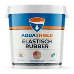 Aquashield Aquashield elastisch rubber 25 kg, zwart, emmer, Verzenden, Nieuw