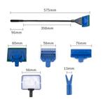 5-in-1 Aquarium Reinigingsset Algen Schraper Lange Steel, Dieren en Toebehoren, Vissen | Aquaria en Toebehoren, Verzenden, Nieuw