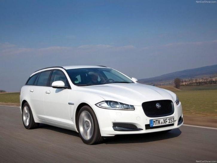 Voorspoiler Jaguar XF XF X250 (FACELIFT) Glanzend Zwart, Auto-onderdelen, Carrosserie en Plaatwerk, Ophalen of Verzenden