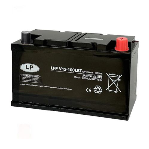 Landport SMART Lithium accu LFP V12,8-100LBT LiFePo4 12 volt, Watersport en Boten, Accessoires en Onderhoud, Nieuw, Ophalen of Verzenden