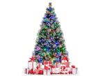 Kunstkerstboom LED Verlichte Dennenboom met Dennenappels, Verzenden, Nieuw