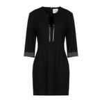 Annarita N • zwarte jurk met biesje aan de hals • mt 36 & 40, Kleding | Dames, Jurken, Nieuw, Annarita N, Maat 36 (S), Zwart