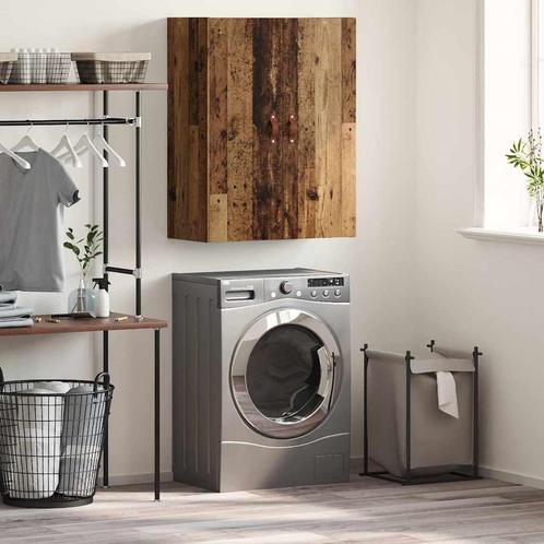 vidaXL Wandkast Wandgemonteerd Bruin 69.5 x 34 x 90 cm, Huis en Inrichting, Kasten | Buffetkasten, Nieuw, Minder dan 50 cm, Overige houtsoorten