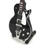 Miniatuur Gretsch Duo Jet gitaar met gratis standaard, Ophalen of Verzenden, Nieuw, Pop, Beeldje of Miniatuur
