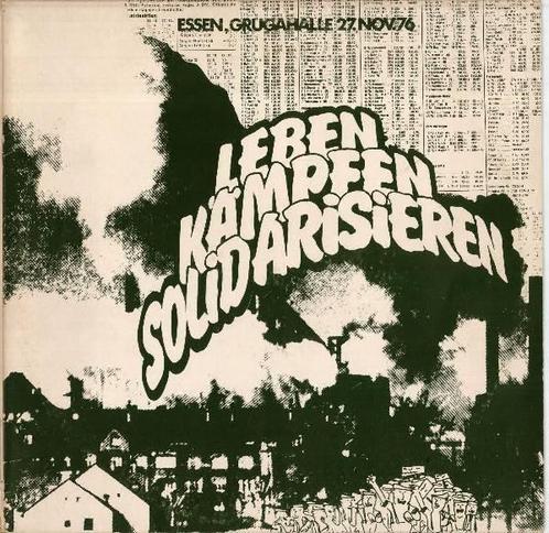 Lp - Leben Kampfen Solidarisieren, Cd's en Dvd's, Vinyl | Wereldmuziek, Zo goed als nieuw, Verzenden