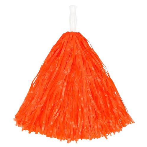 Oranje Pompom 34cm, Hobby en Vrije tijd, Feestartikelen, Nieuw, Verzenden