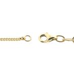Gouden gourmet schakel ketting | 43 cm (schakelketting), Sieraden, Tassen en Uiterlijk, Kettingen, Ophalen of Verzenden, Gebruikt