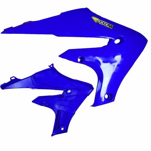 Cycra Powerflow Radiator Kappen Blauw Yamaha YZ 250F 2019-20, Motoren, Onderdelen | Overige, Nieuw, Verzenden