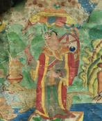 Thangka-schilderij van Tibetaanse boeddhistische godheden -