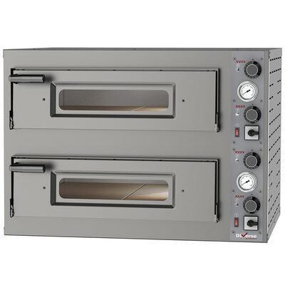 Elektrische oven 2x 4 pizza&#39;s diam.330mm, 2 kamers |, Zakelijke goederen, Horeca | Keukenapparatuur, Nieuw in verpakking, Verzenden