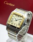 Cartier - Santos Galbée Gold/Steel - Ref. 1566 - Heren -