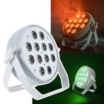 MagicPAR-80: 12 X 12W RGBWA/UV Ventilatorloze PAR-lamp WIT, Verzenden, Nieuw, Overige typen
