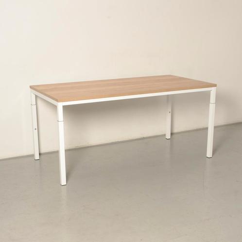 Solidesk bureau, bladkleur naar keuze, 160 x 80 cm, hoogte, Huis en Inrichting, Bureaus, Ophalen of Verzenden