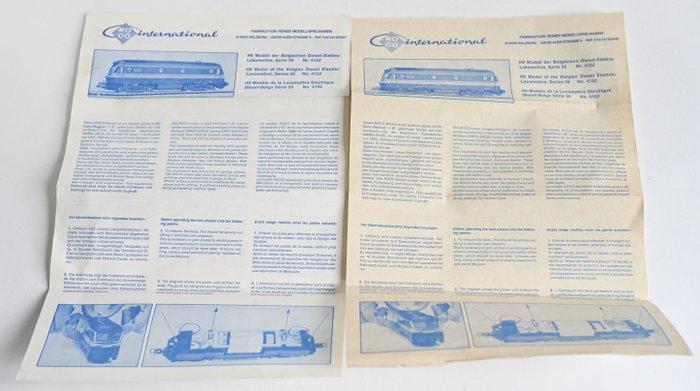 Roco H0 - 4152 - Diesellocomotief (1) - Reeks 59 - NMBS, Hobby en Vrije tijd, Modeltreinen | H0