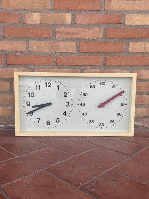 Wandklok - Orologio industriale da parete – Provenienza sala, Antiek en Kunst, Curiosa en Brocante