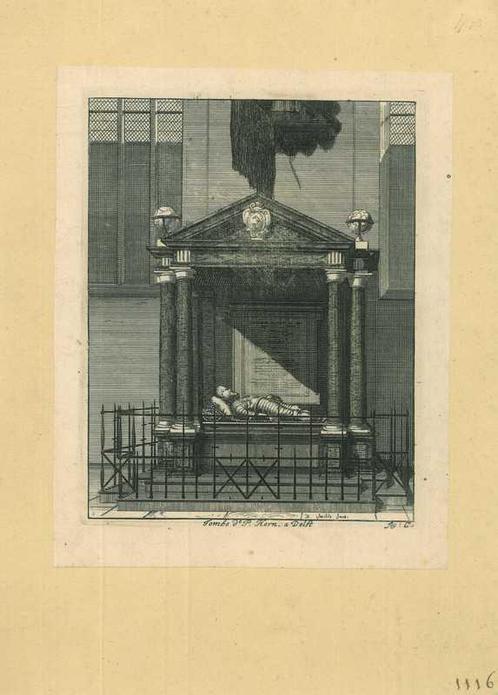 Zicht op Delft, Antiek en Kunst, Kunst | Etsen en Gravures