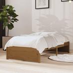 vidaXL Bedframe massief hout honingbruin 75x190 cm, Eenpersoons, Bruin, Verzenden, Nieuw