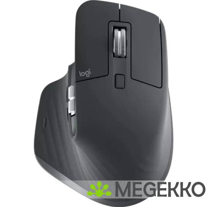 Logitech Mouse MX Master 3S Grafiet Draadloze Muis, Computers en Software, Muizen, Nieuw, Verzenden