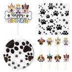 47-delige set Happy Birthday met taart en cupcake prikkers, Nieuw, Verzenden