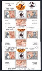 België 1989 - 100ste verjaardag overlijden Pater Damiaan (, Gestempeld