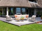 4 Seasons Capalbio/Volta loungeset (5-delig) - Teak/Terre, Tuin en Terras, Tuinsets en Loungesets, Verzenden, Nieuw, Hout, Loungeset