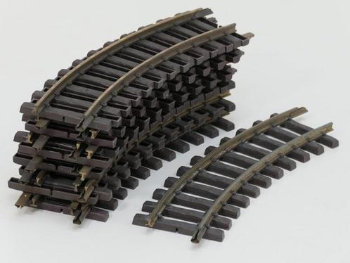 LGB 11000 Set 12St. Gebogenes Gleis, R1,30 Grad, Buiten g..., Hobby en Vrije tijd, Modeltreinen | Overige schalen, Rails, Gebruikt