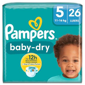 Pampers Baby-Dry Maat 5 Luiers beschikbaar voor biedingen