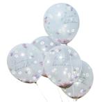 Confetti Ballonnen Team Bride Bloemen 30cm 5st, Verzenden, Nieuw