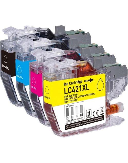 Huis-Merk  BROTHER LC-421XL Black 16ml, Computers en Software, Printerbenodigdheden, Nieuw, Verzenden