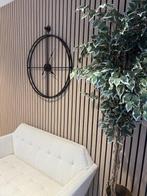 Home/Wandklokken Zeckhome Aurum Noir – Wandklok – Rond Meta, Huis en Inrichting, Verzenden, Nieuw, Analoog, Wandklok