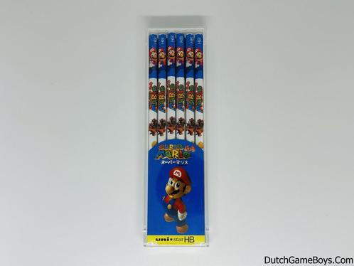 Super Mario 64 - Uni Star - HB - Pencil Set - New, Verzamelen, Merken en Reclamevoorwerpen, Gebruikt, Verzenden