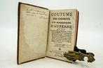 SN - Coutume du Comté et Bailliage dAuxerre - 1743