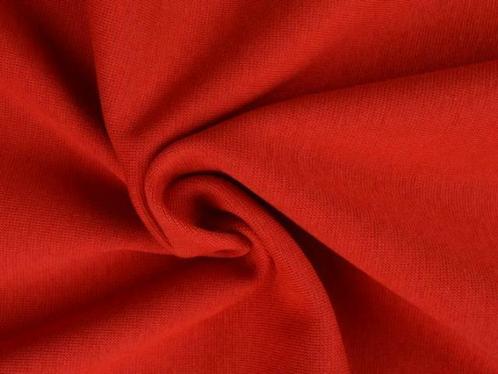 Boordstof - Rood - Vanaf 10 meter, Hobby en Vrije tijd, Stoffen en Lappen, 120 cm of meer, 200 cm of meer, Rood, Nieuw, Katoen