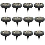 Solar grondspot | Lumineo | Ø 11.2 cm | 12 stuks, Tuin en Terras, Verzenden, Nieuw