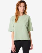 HEMA Dames T-shirt oversized lichtgroen 2=35% / 1=20%, Verzenden, Nieuw