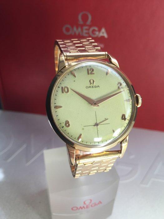 Omega - Tresor Oro Rosa 18k Oversize Dial Honey Comb Cal., Sieraden, Tassen en Uiterlijk, Horloges | Heren