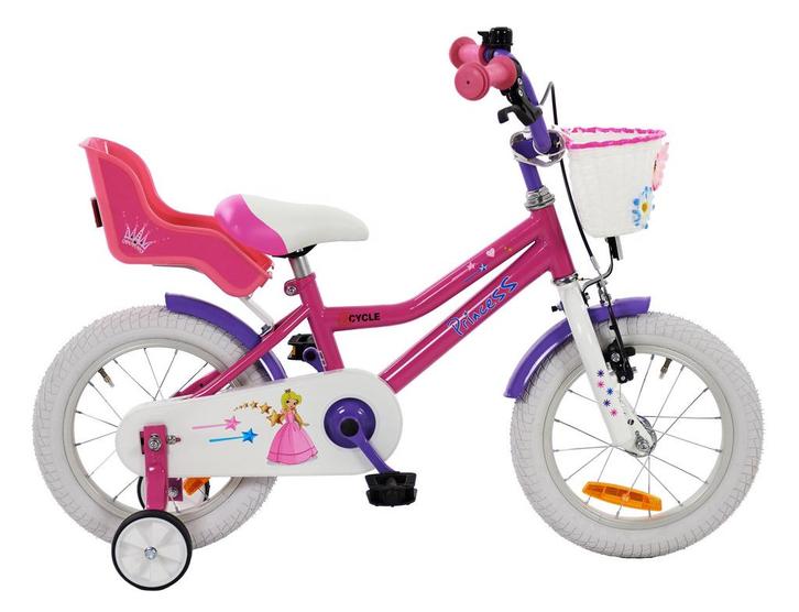 2Cycle Princess kinderfiets 14 inch (3 tot 5 jaar) voor, Fietsen en Brommers, Fietsen | Meisjes, Nieuw, Verzenden